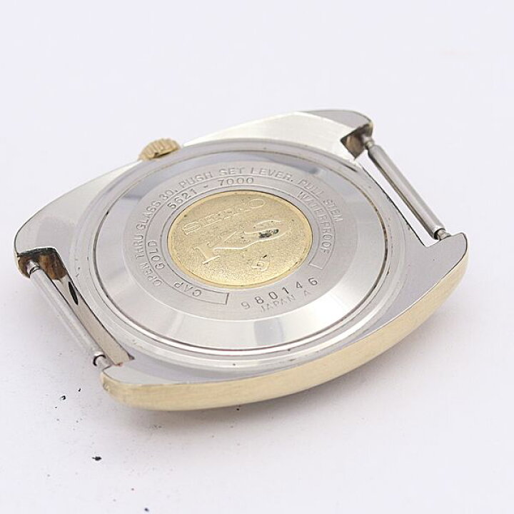 楽天市場】デッドストック級 稼働 セイコー AT/自動巻 5621-7000 
