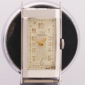 デッドストック級 稼働 良品 オメガ 手巻き レクタンギュラー シルバー文字盤 トップのみ レディース/ボーイズ腕時計 1093ABC5208500 YSD