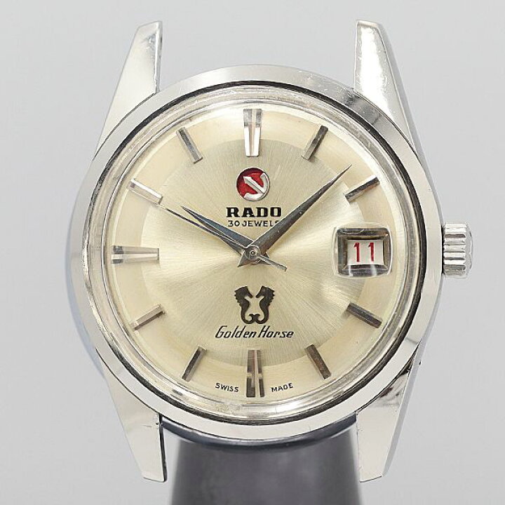 楽天市場】デッドストック級 稼働 良品 ラドー ゴールデンホース 