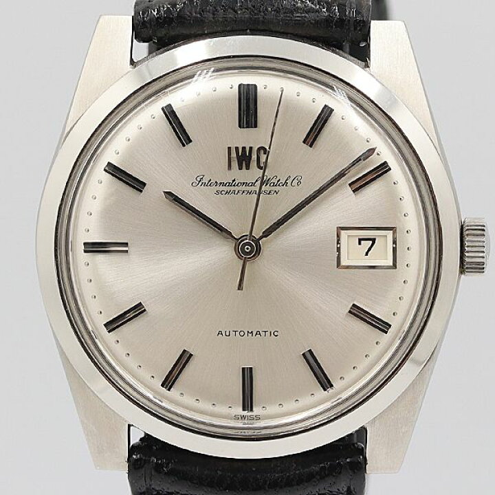 楽天市場】デッドストック級 稼働 良品 IWC オールドインター 銀文字盤 
