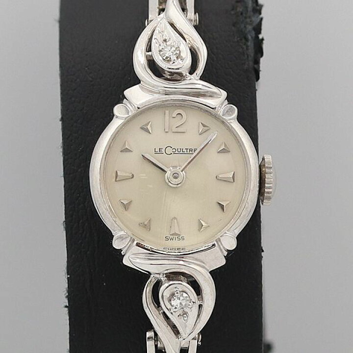 楽天市場】デッドストック級 稼働 美品 ジャガールクルト 14K/585/WG 