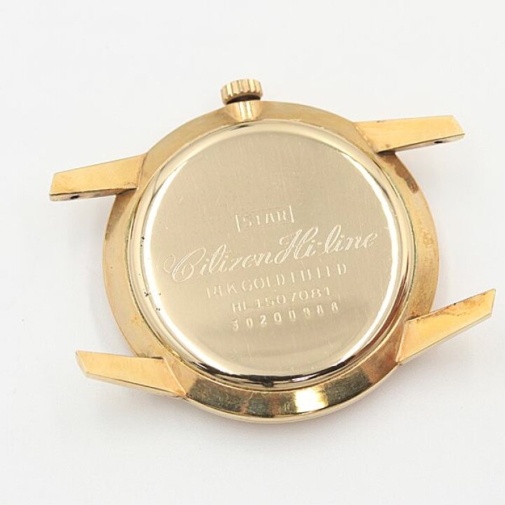 楽天市場】デッドストック級 稼働 良品 シチズン ハイライン 25石 14K 