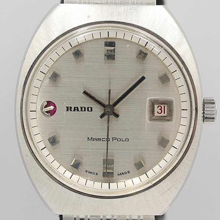 楽天市場】デッドストック級 稼働 良品 ラドー 11836 マルコポーロ 