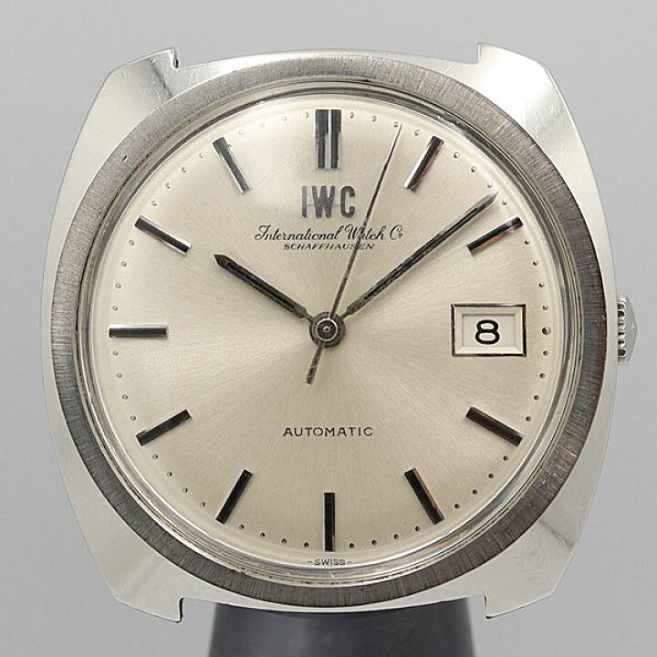 楽天市場】デッドストック級 IWC オールドインター サンレイ 銀文字盤 