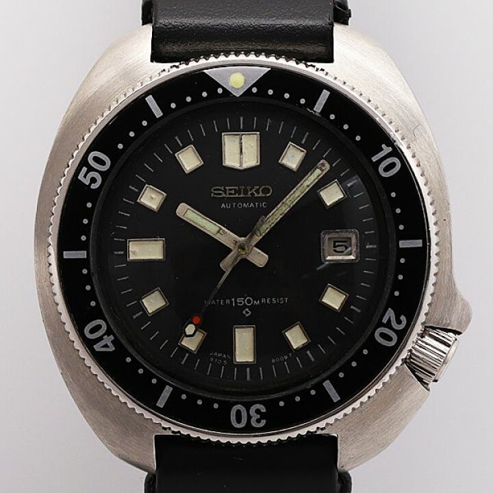 楽天市場】デッドストック級 セイコー AT/自動巻 6105-8110 セカンド 