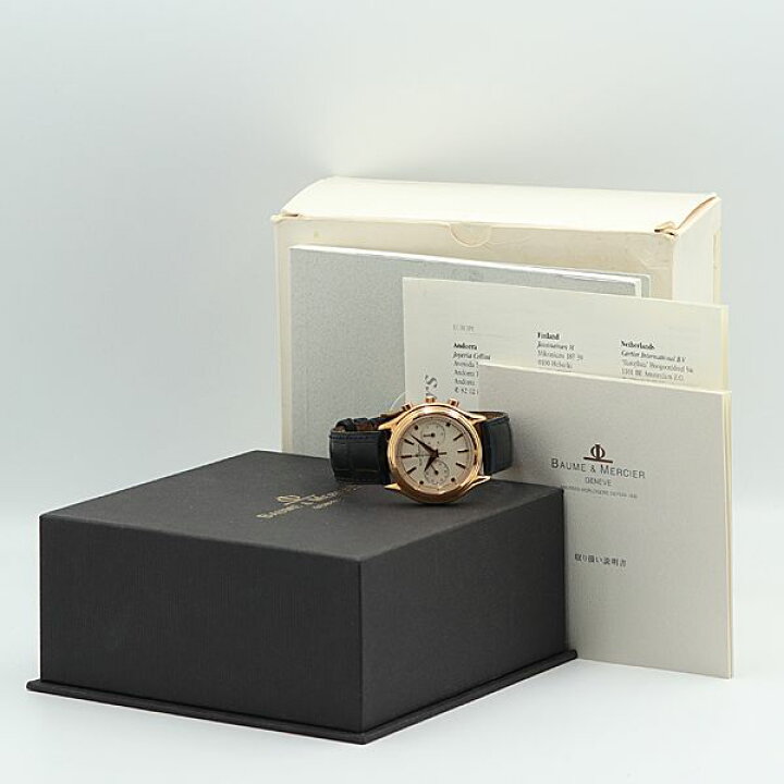 Baume & Mercier 手巻き時計 18K 35100 | ヤマダウェブコム BAUME 