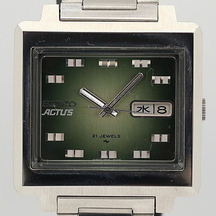 楽天市場】デッドストック級 箱付 セイコー 7019-5070 アクタス AT 
