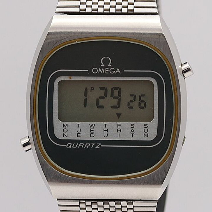 楽天市場】デッドストック級 稼働 良品 オメガ QZ 196.0074/1616 