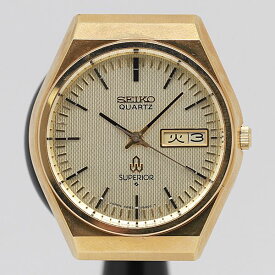 デッドストック級 セイコー 4883-8100 スーペリア デイデイト ゴールド文字盤 トップのみ メンズ腕時計 KOR ABC4780 0058300