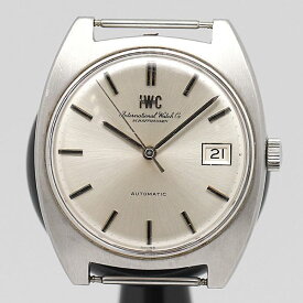デッドストック級 稼働 良品 AT IWC シャフハウゼン トップのみ デイト シルバー文字盤 メンズ腕時計 KOR 1834ABC5545800