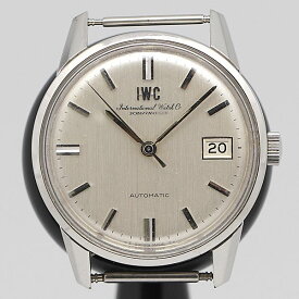 デッドストック級 稼働 良品 AT IWC シャフハウゼン トップのみ デイト シルバー文字盤 メンズ腕時計 KOR 1841ABC0178210