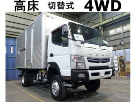 キャンター （三菱）【中古】 中古車 バス・トラック ホワイト 白色 4WD 軽油