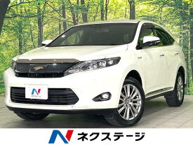 ハリアー　ハイブリッド プレミアム アドバンスドパッケージ（トヨタ）【中古】 中古車 SUV・クロカン ホワイト 白色 4WD ハイブリッド