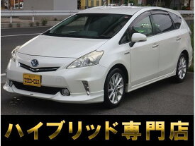 トヨタ プリウス　アルファ S チューン ブラック [中古] AT
