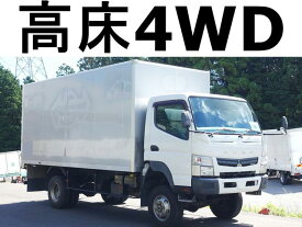 キャンター （三菱）【中古】 中古車 バス・トラック ホワイト 白色 4WD 軽油