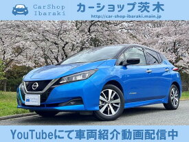 リーフ X（日産）【中古】 中古車 コンパクトカー ブルー 青色 2WD 電気自動車（EV）