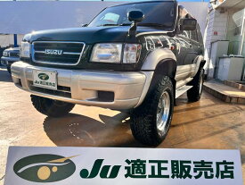 ビッグホーンワゴン プレジールII（いすゞ）【中古】 中古車 SUV・クロカン グリーン 緑色 4WD ガソリン