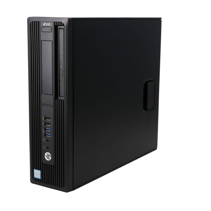 SSD HP Z240 SFF Workstation(Win10x64 WS) 中古 Xeon E3-1225v5  3.3GHz/メモリ16GB/SSD256GB+HDD1TB/DVDライタ/P600 [並品] Qualit 