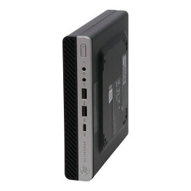 HP EliteDesk 800 G4 DM(Win11x64) 中古 Core i5-2.1GHz(8500T)/メモリ8GB/HDD500GB/超小型 [C:並品] 2019年頃購入