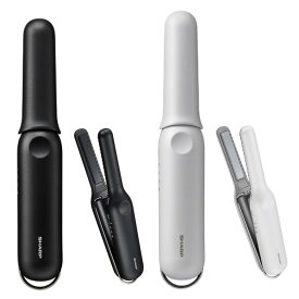 SHARP　シャープ　パワーモバイルコードレスアイロン《ホワイト系》ルミナスホワイト　IB-S510B-W《ブラック系》スムースブラック　IB-S510B-B