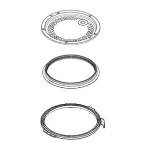 TOSHIBA 東芝 炊飯器 内ぶた組立 部品コード:320A2321