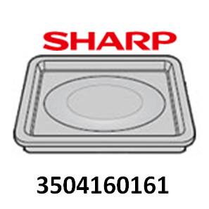 シャープ SHARP ヘルシオ オーブンレンジウォーターオーブン用 角皿 ウォーターオーブン用 ヘルシオ部品コード：3504160161 対応機種:AX-G1-N AX-G1-R AX-SE5-W AX-S1-R 激安挑戦中 AX-GX1-W 格安 価格でご提供いたします AX-LY1-S AX-SE5-R AX-GX1-R AX-S1-W AX-L1-W
