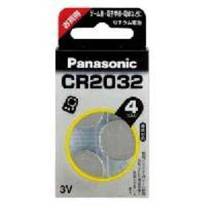 Panasonic�@�p�i�\�j�b�N���i�R�[�h�FCR-2032/4H�@�R�C���^���`�E���d�r�@4�y��R�z