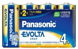 Panasonic　パナソニック　エボルタ　アルカリ乾電池　LR14EJ/4SW
