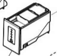【1点までメール便対応可能】Panasonic　パナソニック洗濯機用　洗剤タンク部品コード：AXW012MA9D00【定】