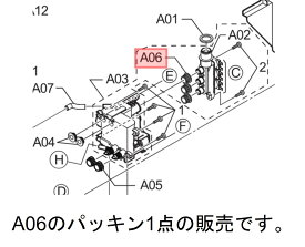 【あす楽☆K3】【メール便対応可能】Panasonic　パナソニック洗濯乾燥機用　洗剤入れパッキン（1個）部品コード：AXW2164-6JU0【宅コ】【定】※給水弁の形は機種によって異なります。