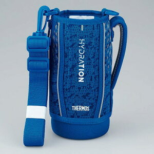 【メール便対応可能】サーモス THERMOS 水筒 カバー ポーチのみ真空断熱スポーツボトル FHT-801F ハンディポーチ ブルーシルバー 部品コード:4562344372190【定】