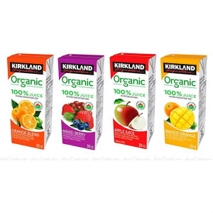 yzJ[Nh I[KjbN 100% W[X 200ml x 40{ L@ pbN ʏ` t[c KS 100% ORGANIC JUICE BOX 