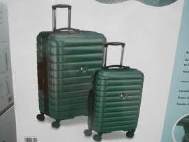 送料無料 デルセー スーツケース 2セット 76cm&58cm モスグリーン TSAロック 5年国際保証 8輪 ダブルキャスター 洗濯可能 DELSEY