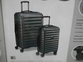 送料無料 デルセー スーツケース 2セット 76cm&58cm グレー TSAロック 5年国際保証 8輪 ダブルキャスター 洗濯可能 DELSEY