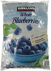 J[Nh Ⓚ u[x[ 2.27Kg KS Whole Blueberries e