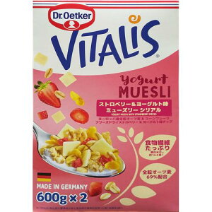 r^X VA ~[Y[ Xgx[ [Og t[o[ 1200gi600g x 2j Muesli Starawberry Yougurt