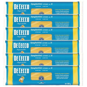 6܃Zbg DE CECCO fB`FR XpQbeB[j No.11 500g×6 XpQbeB pX^ 1.6mm WŎ9 fBE`FR C^A 500g 65244