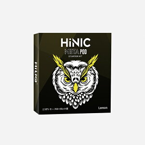 HiLIQ HiNIC META POD KIT ���L�b�h�J�[�g���b�W�t�� �X�^�[�^�[�L�b�g �n�C���N �n�C�j�b�N ���^ �|�b�h �d�q�^�o�R �x�C�v ���^�o�R ���^ �V�[�V�� �����^�уV�[�V�� �։� �j�R�`��0 �^�[��0 �~��