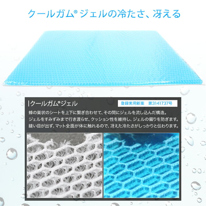 楽天市場】熱中症対策 節約 冷却マット 涼感ジェルマットECO ミニ 