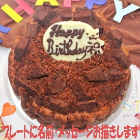 チョコレートアイスケーキ5号 送料込み ホールケーキ 誕生日ケーキ バースデー チョコレートケーキ チョコケーキ バースデーチョコ 名入れ メッセージ 人気チョコ