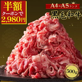 ＼50%OFFクーポンで2,980円／ 【 最高級 A4 A5和牛 白老牛 切り落とし 500g 】 送料無料 黒毛和牛 牛肉 切り落とし 訳あり スライス 肉 A4 A5 北海道 北海道産 冷凍 霜降り 和牛 ロース 国産 すき焼き しゃぶしゃぶ 焼肉 ギフト