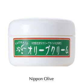 【スキンクリーム】ファーメイドオリーブクリーム110g【日本オリーブ 公式】オリーブオイル ボディクリーム 大容量 スキンケア 無添加 無香料 化粧品 ハンドクリーム 保湿クリーム ボディミルク オリーブ油 全身に メンズにも スキンケア