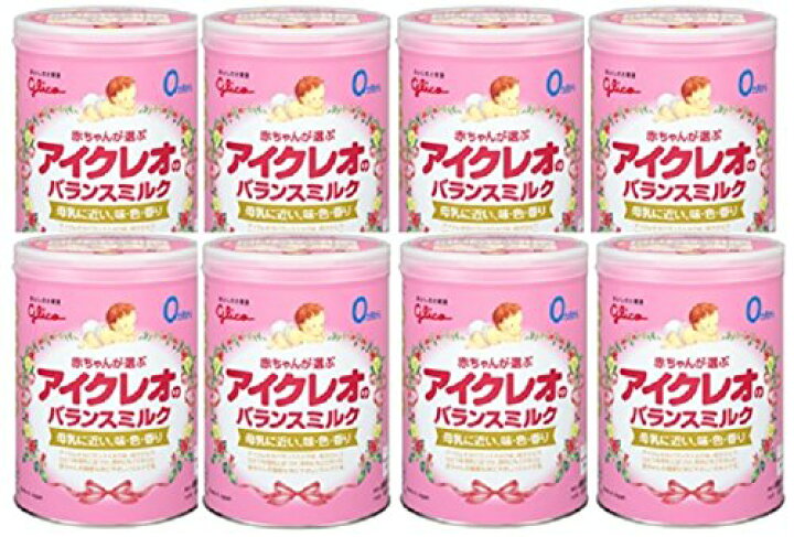 楽天市場】アイクレオのバランスミルク(800g×8缶セット) : 牛若物産 