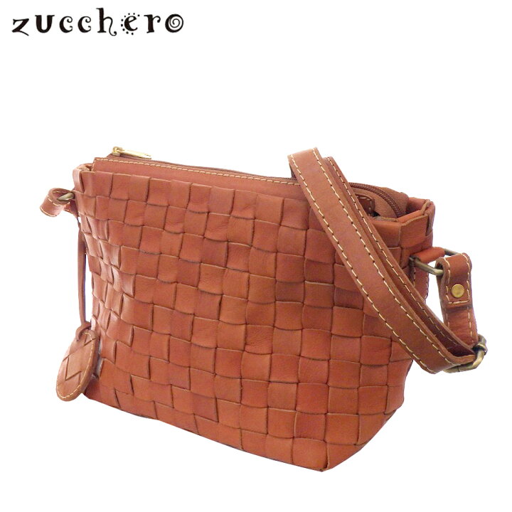 楽天市場】Zucchero ズッケロ レディース 牛革メッシュ 横型ショルダー  