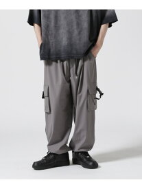DankeSchon/ダンケシェーン/STRETCH POCKET CARGO PANTS LHP エルエイチピー パンツ その他のパンツ グレー ブラック【送料無料】[Rakuten Fashion]