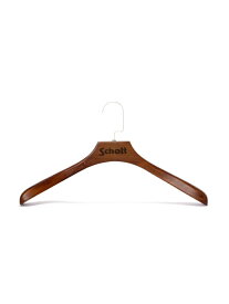 直営限定/WOODEN HANGER/オリジナル ウッドハンガー Schott ショット ファッション雑貨 その他のファッション雑貨 ブラウン ブラック[Rakuten Fashion]