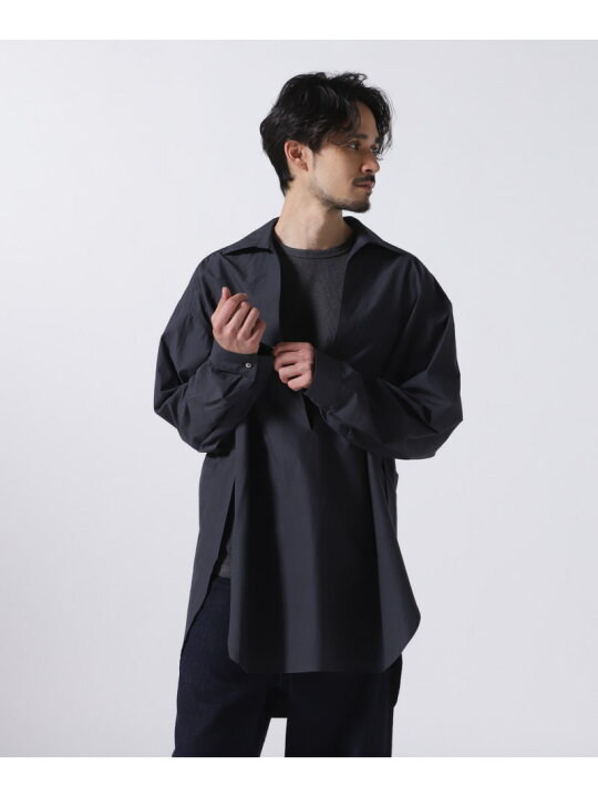 楽天市場】ANCELLM/アンセルム/SKIPPER LONG LS SHIRT(KHAKI) GARDEN 
