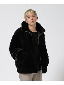 【SALE／50%OFF】LUSOR(ルーソル)ECO FUR BZ エコファーブルゾン B'2nd ビーセカンド ジャケット・アウター ブルゾン・ジャンパー ブラック【RBA_E】【送料無料】[Rakuten Fashion]