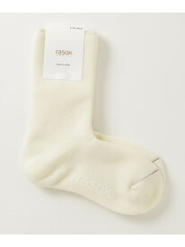 RASOX/ラソックス ソフトパイルウール・クルー BEAVER ビーバー 靴下・レッグウェア 靴下 グレー ネイビー ベージュ[Rakuten Fashion]