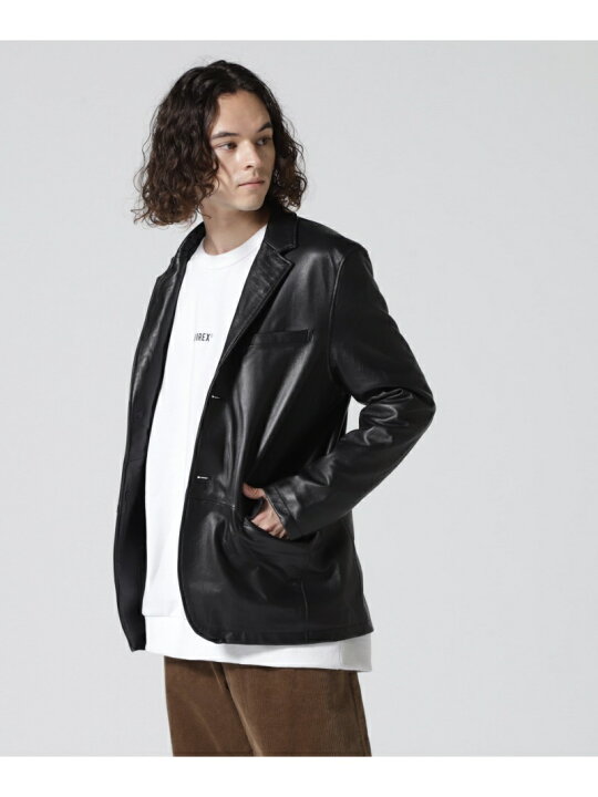 楽天市場】【SALE／30%OFF】LEATHER TAILORED JACKET / レザー 